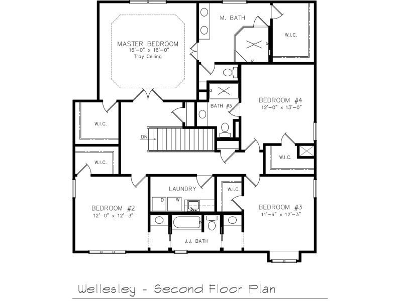 Wellesley - Second  Floor